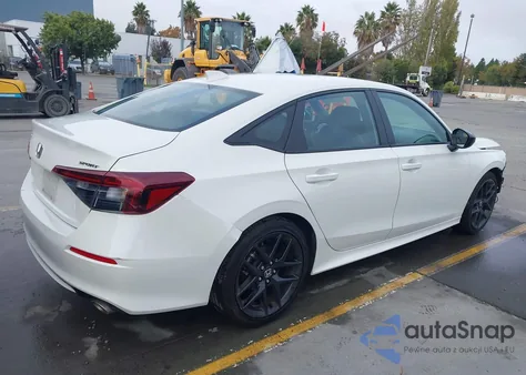 2025 Honda Civic Sport from USA, damaged, VIN 2HGFE2F52SH537527